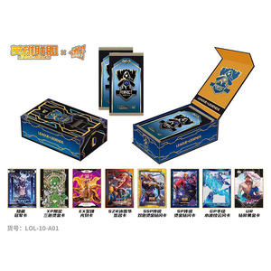 Tarjetas Coleccionables de League of Legends Edición Prestigio |   Tarjeta Coleccionable Holográfica Limitada Rare Champion XP - Regalo para Fans de <span class=keywords><strong>LOL</strong></span> - Product Image 1