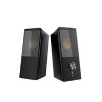 Stilvolles Design 3Wx2 Desktop-PC-Gaming-Lautsprecher Computer-Multimedia-Subwoofer-Lautsprecher Mit Kopfhörerbuchse