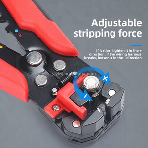 Vente en gros d'outils de dénudage de câbles électriques Awg24-10 (0.2-6mm) <span class=keywords><strong>pince</strong></span> à dénuder réglable multifonction - Product Image 4