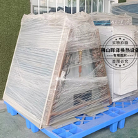 Unidad Condensadora de Refrigeración Industrial con Evaporador de Serpentín de Aluminio Azul Personalizado, Compresor Sin Aceite, 380V/3F/50Hz, para Hoteles