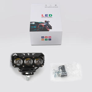 Luces para Motocicleta, Luces LED para Moto, Foco de Triple Lente con Luz Alta/Baja y Diseño Impermeable - Product Image 3