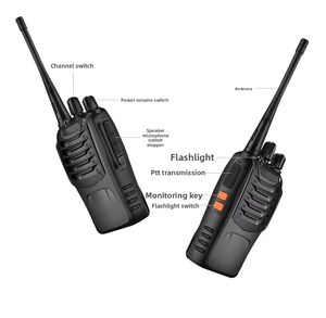 Radio <span class=keywords><strong>talkie</strong></span>-<span class=keywords><strong>walkie</strong></span> haute puissance, appareil de communication bidirectionnelle <span class=keywords><strong>longue</strong></span> <span class=keywords><strong>portée</strong></span>, résistant à la poussière et à l'eau pour l'extérieur - Product Image 2