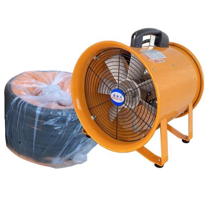 200mm Industrial Portable Ventilation Axial Flow Fan 0.23kw 1680M3/h ...