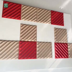Tiange Ecológico 100% Fibra de poliéster Ignífugo 3D Fieltro Paneles insonorizados para exteriores Sala de estar <span class=keywords><strong>exterior</strong></span> Insonorización - Product Image 4