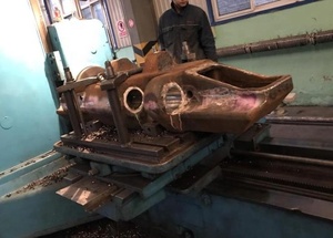 Новая Большая большая 50-тонная ротаторная шахта, экскаватор, гусеничный башмак, гусеничная группа, запасные части для ходовой части - Product Image 5