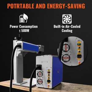 Máquina de Grabado Láser de Fibra para Joyería con Nombre Personalizado, Máquina de Corte de Oro y Plata, Grabador Láser de 20W-100W - Product Image 6