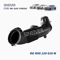 Manifold asupan baru untuk Audi A8 2010-2013 Hose Hose selang asupan mesin mobil