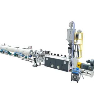 Fiyat için 315mm PE HDPE plastik boru ekstrüzyon makinesi PE hortum üretim hattı makineleri