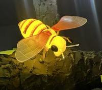 Lumière LED dynamique en forme d'abeille, étanche IP65, pour l'extérieur, les visites nocturnes, les parcs à thème, l'éclairage paysager, lumière électrique en forme d'abeille simulée