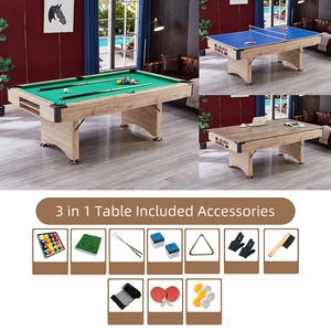 Listo para enviar Venta caliente Premium Factory Pata plegable 7FT 8FT 3 en 1 Mesa <span class=keywords><strong>de</strong></span> <span class=keywords><strong>billar</strong></span> con <span class=keywords><strong>bolas</strong></span> <span class=keywords><strong>de</strong></span> retorno automático - Product Image 5