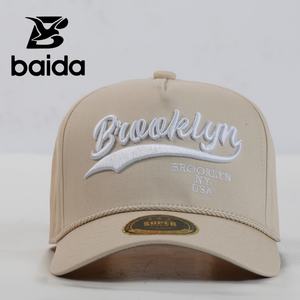 Casquette Premium 5 Panneaux Brooklyn Brodé – Accessoire d'été de Haute Qualité pour Sports de Plein Air, Cyclisme et Pêche – Performance et Style - Product Image 1