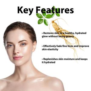 Tonique visage hydratant et nourrissant à la niacinamide et au ginseng coréen, marque privée OEM, pour peaux sèches et ternes - Product Image 4