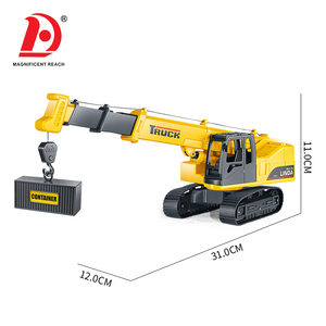 <span class=keywords><strong>Jouet</strong></span> grue à inertie sonore et lumineuse HUADA pour enfants avec mouvement de roulement pour jeux de construction en extérieur et tâches de construction - Product Image 5