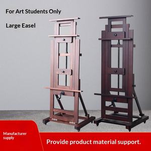 <span class=keywords><strong>Chevalet</strong></span> d'artiste professionnel de grande taille, polyvalent, durable, réglable, en forme de H - Product Image 5