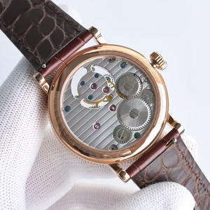 Reloj Deportivo de Lujo, Automático, Mecánico, con Tourbillon, de Acero Inoxidable, con Correa de Cuero Vacuno/PU - Product Image 5