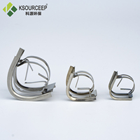 Anneaux de remplissage de colonne IMTP en cuivre Intalox haute pureté pour l'industrie chimique, taille 15-70 mm