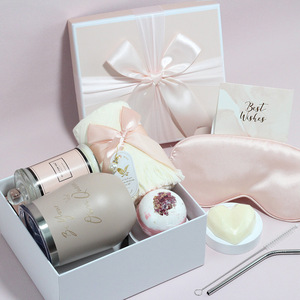 Romantic Women's Gift Set for Mother's Day Scented Candle & Flannel Blanket for Relaxing & <b>Special</b> Occasions Birthday Jewelry - Product Image 3