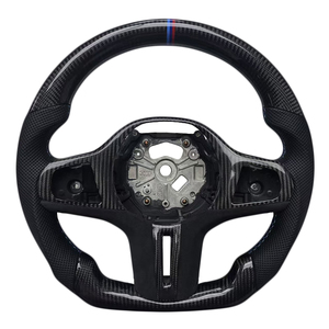 Nuevo Producto, Volante Deportivo de Cuero Perforado y Fibra de Carbono para BMW G20 G30 G01 Serie 3 Serie 5 - Product Image 1