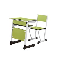 Ensemble Chaise et Bureau d'Étude Moderne et Durable, Réglable en Hauteur, pour Étudiant, Idéal pour Appartement et Hôpital