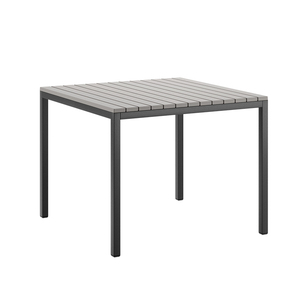 Vendita calda <span class=keywords><strong>mobili</strong></span> da esterno tavolo quadrato bistrot ristorante di plastica <span class=keywords><strong>legno</strong></span> superiore tavolo da pranzo <span class=keywords><strong>per</strong></span> balcone - Product Image 1