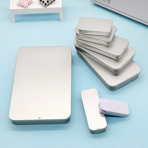 Fábrica Atacado Cigarro Tabaco Deslizante Metal Tin Box Personalização Candy Mint Açúcar Metal Tin Container Embalagem - Product Image 4