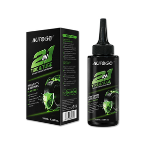 <span class=keywords><strong>AUTOGO</strong></span> Mastic de réparation d'urgence 2-en-1 pour pneus et chambres à air 100ml – Liquide anti-crevaison pour réparation rapide des pneus - Product Image 6