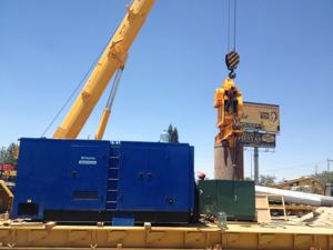 Vibratore idraulico del palo del foglio del martello del battipalo del vibratore per l'escavatore 20ton 30ton - Product Image 2