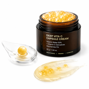Soin de la peau, gel hydratant réparateur, éclat, <span class=keywords><strong>anti</strong></span>-<span class=keywords><strong>rides</strong></span>, raffermissant, crème en capsule dorée avec vitamine C en profondeur - Product Image 1