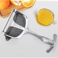 Presse-agrumes manuel en alliage d'aluminium, presse-fruits à pression manuelle pour grenade, orange, citron, canne à sucre, outils de cuisine et de bar, accessoires