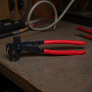 Pince coupante robuste 425 avec poignées rouges pour travaux électriques - Product Image 3