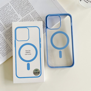 Fundas Protectoras Transparentes Magnéticas Inalámbricas a la Moda 2025, Resistentes a Impactos para <span class=keywords><strong>iPhone</strong></span> 17 Pro Max, 17 Pro, 17 - Product Image 6