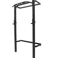 Rack mural pliable pour la musculation, rack à squats mural pliable avec logo personnalisable