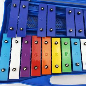 <span class=keywords><strong>Xylophone</strong></span> <span class=keywords><strong>chromatique</strong></span> coloré à 25 notes avec des touches en métal et un étui de transport - Product Image 3