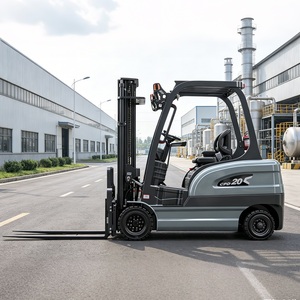 Chariot élévateur Hitop 4 roues 1,5 tonne 2-2,5 tonnes avec mât à trois sections et levage libre complet, batterie lithium-ion 4x4 - Product Image 1