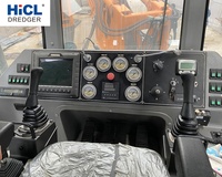 Chantier naval HICL HWMD250 Drague amphibie pour sable de rivière 800m3/h / Drague multifonctionnelle pour marais et excavatrice avec ponton et flotteur