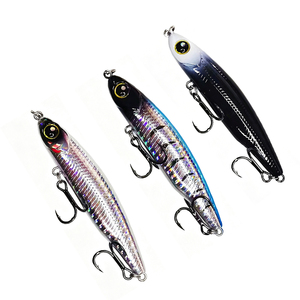 Leurre crayon coulant HOWELL Heavy-Weight Minnow <span class=keywords><strong>II</strong></span> 8g-21g pour lancer longue distance, avec grelots intégrés, hameçons triples 4X renforcés, en matériau ABS - Product Image 6