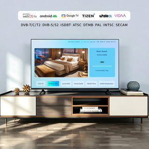 Televisor <span class=keywords><strong>Inteligente</strong></span> LED Full HD con Logotipo Personalizado de Marca, 32/40/43/50/55/65/70/85/100 Pulgadas, Android 14, WiFi, <span class=keywords><strong>Altavoz</strong></span> Integrado, Televisor para Hoteles, Placa Base para Televisor - Product Image 1