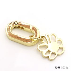 Accessoires de sac de qualité supérieure, étiquettes en métal, breloques, étiquettes personnalisées avec fermoir, anneau en <span class=keywords><strong>O</strong></span> - Product Image 3