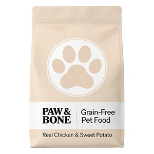 Bolsas de PE Personalizadas con Sellado Térmico a Prueba de Olores y Resellables <span class=keywords><strong>para</strong></span> Almacenamiento de Alimentos <span class=keywords><strong>para</strong></span> Perros y Gatos de 500g y 1kg, con Impresión de Bolsas de Aluminio - Product Image 1