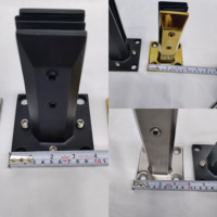 Collier de serrage en acier inoxydable de haute qualité pour système de garde-corps en verre intérieur/extérieur
