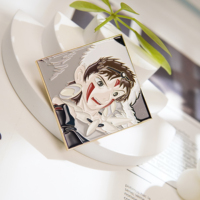 Épinglette en émail personnalisée Kawaii Anime, broche en métal personnage de dessin animé, épinglette de revers tendance pour les amateurs d'Anime, épinglettes en émail personnalisées en gros