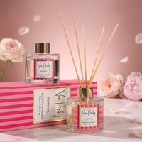 Diffuseur d'ambiance de luxe Via Pinky 100ml, senteur florale et fruitée, diffuseur à bâtonnets parfumés, ventes flash
