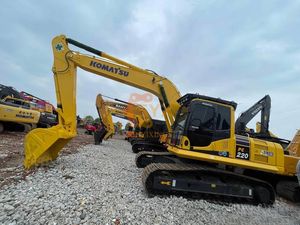 Excavadora sobre orugas usada Komatsu Pc220 de segunda mano, excavadora Komatsu Min PC200/PC220LC de segunda mano, excavadora PC200/Pc220, PC220LC de 1/2" - Product Image 2