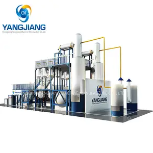 Waste Engine Oil to Diesel Regenerate Distillation Refinery Plant Used Oil Recycling Machine