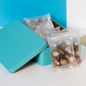 Venta al por mayor grande <span class=keywords><strong>Rectangular</strong></span> 19*12*5 cm Metal lata contenedor de almacenamiento caja de hojalata para boda caramelo galleta Chocolate regalo - Product Image 5