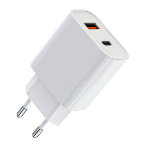 Adaptateur Chargeur Rapide USB A+C 20W QC <span class=keywords><strong>3</strong></span>.0 PD Charge Rapide Compatible <span class=keywords><strong>iPhone</strong></span> 17 16 15 Pro Max iPad Xiaomi Normes AU/EU/US/UK - Product Image 5