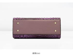 New Trendy Women Handbags and Purses Ladies Pattern Shoulder Bag Luxury Top Handle Satchel Tote Work Bag with <b>Wallet</b> - Product Image 6