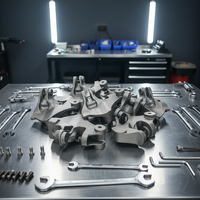 Fabricant de pièces usinées CNC OEM/ODM Peng Xin en zinc/aluminium/acier/cuivre, anodisées, peintes par poudrage, sablées, laquées