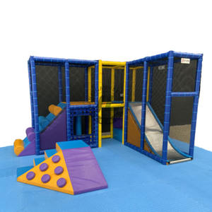 Équipement modulaire d'aire de jeux intérieure pour enfants Cadre de jeu souple de bas niveau avec <span class=keywords><strong>mini</strong></span> caractéristiques mobiles pour les fêtes et les locations - Product Image 3