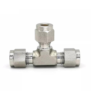 Swagelok Đầu Nối Ống Nén Hai Đầu Nối Ống Phụ Kiện Dụng Cụ Đầu Nối Ống Thép Không Gỉ 316 Bằng Ba Chiều - Product Image 2